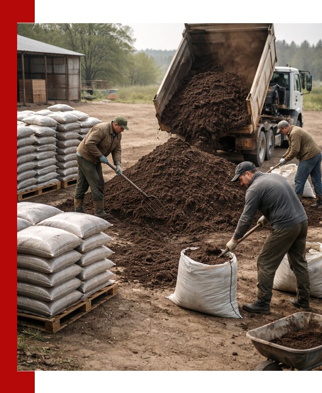 Доставка компоста оптом и в розницу в Элисте