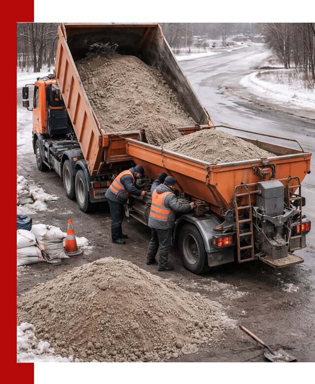 Поставка и вывоз пескосоля в Элисте оптом и в розницу