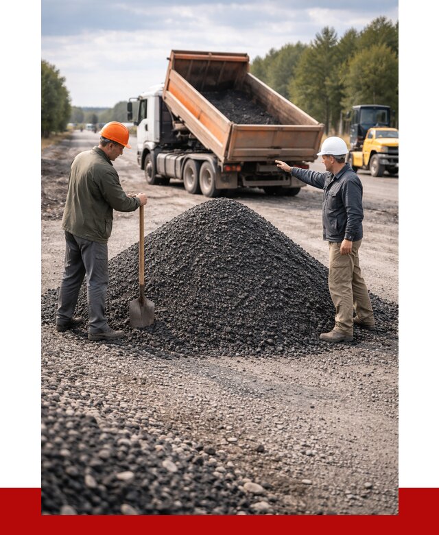 Купить асфальтовую крошку для дорог в Элисте от 4350 р. | ПРОНЕРУДЭлс