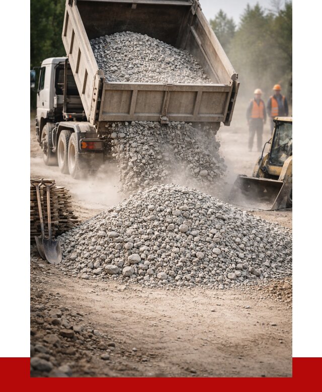 Купить дробленый бетон в Элисте от 1761 р./куб | ПРОНЕРУДЭлс