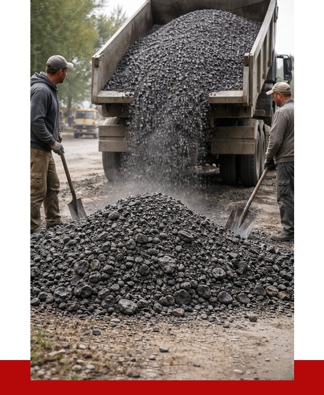 Дробленый асфальт в Элисте от 2900 р. с доставкой | ПРОНЕРУДЭлс