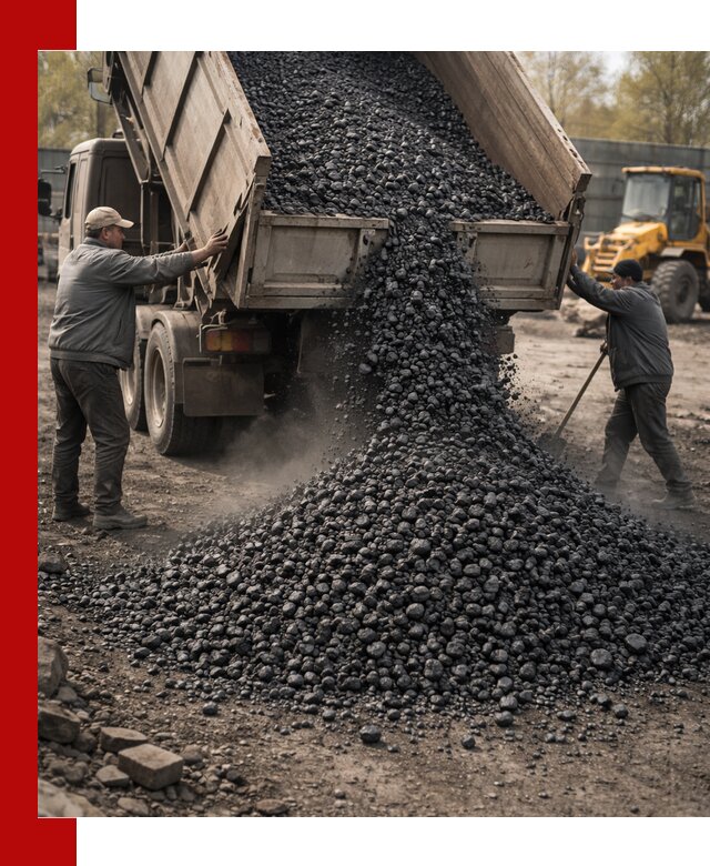 Доставка угля семечка самосвалами в Элисте