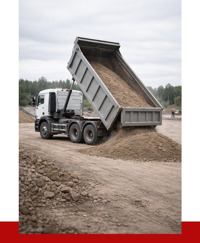 Доставка самосвалом 15 кубов в Элисте от 6731 руб. | ПРОНЕРУДЭлс