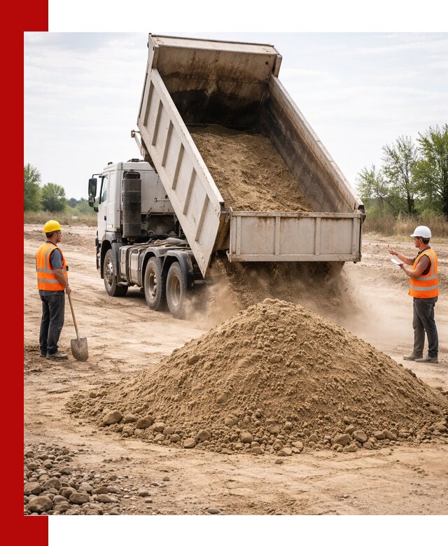 Доставка самосвалом 15 кубов в Элисте за город и по городу