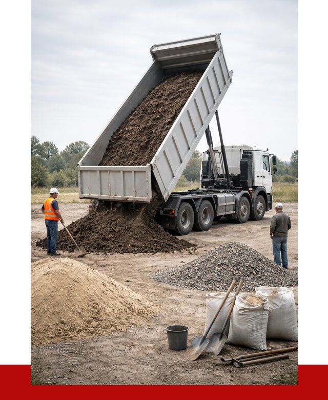 Доставка самосвалом 30 кубов в Элисте от 8803 р. | ПРОНЕРУДЭлс