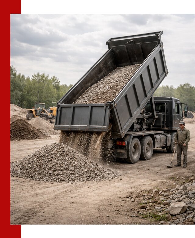 Доставка самосвалом 30 м3 по выгодным ценам в Элисте