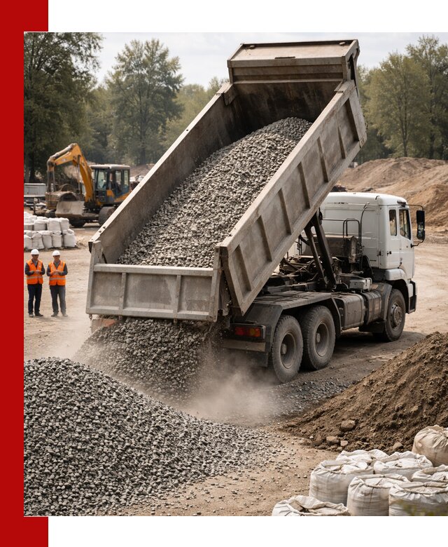 Аренда самосвала в Элисте для доставки сыпучих и нерудных материалов