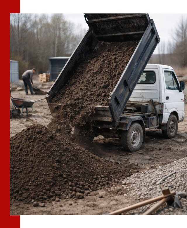 Аренда минисамосвала в Элисте для доставки сыпучих материалов