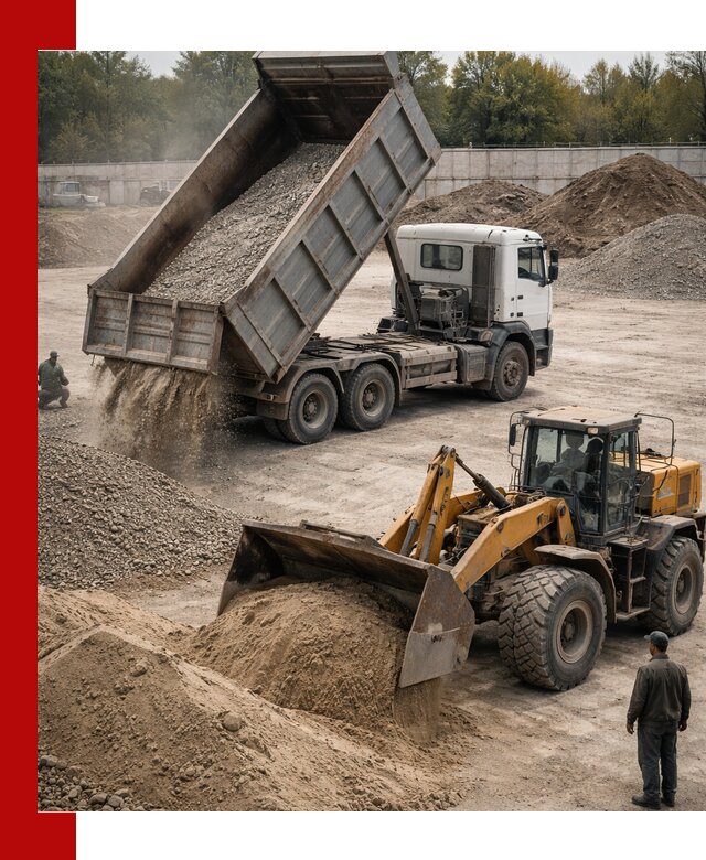 Перевозка сыпучих грузов самосвалами и бортовыми в Элисте