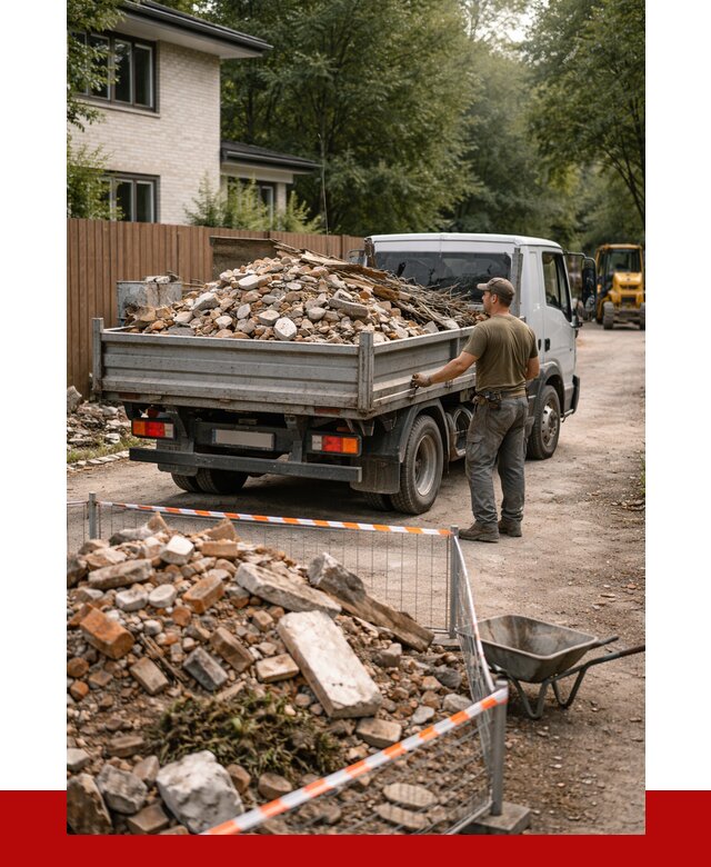 Вывоз строительного мусора с погрузкой в Элисте от 7767 р | ПРОНЕРУДЭлс