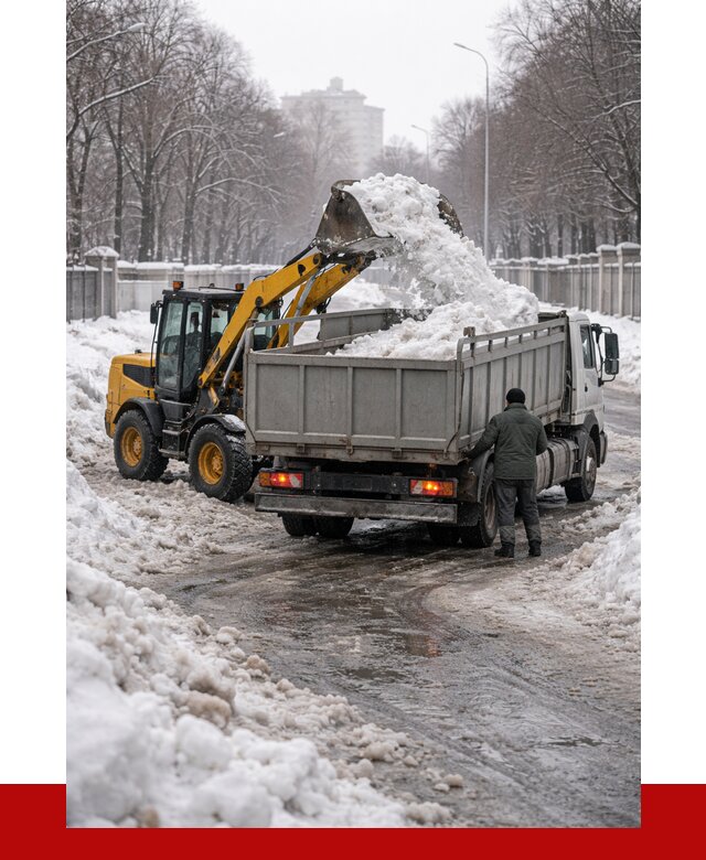 Вывоз снега с погрузкой в Элисте от 3625 р. ПРОНЕРУДЭлс